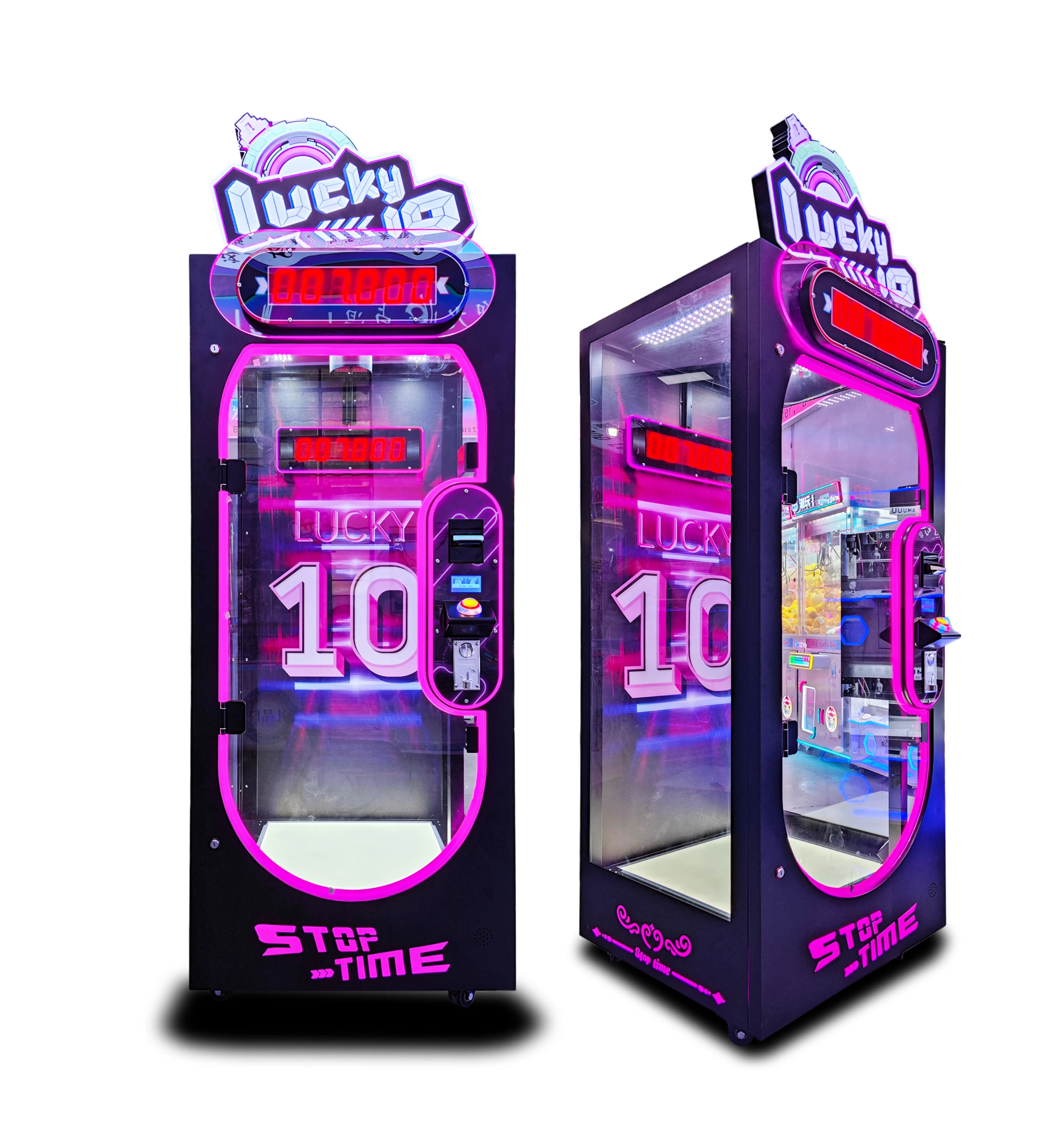 Zormen Lucky Spin Prize Machine Game Coin Operated Lucky Spin 10 Ten Second  Lucky Challenge Spin Machine