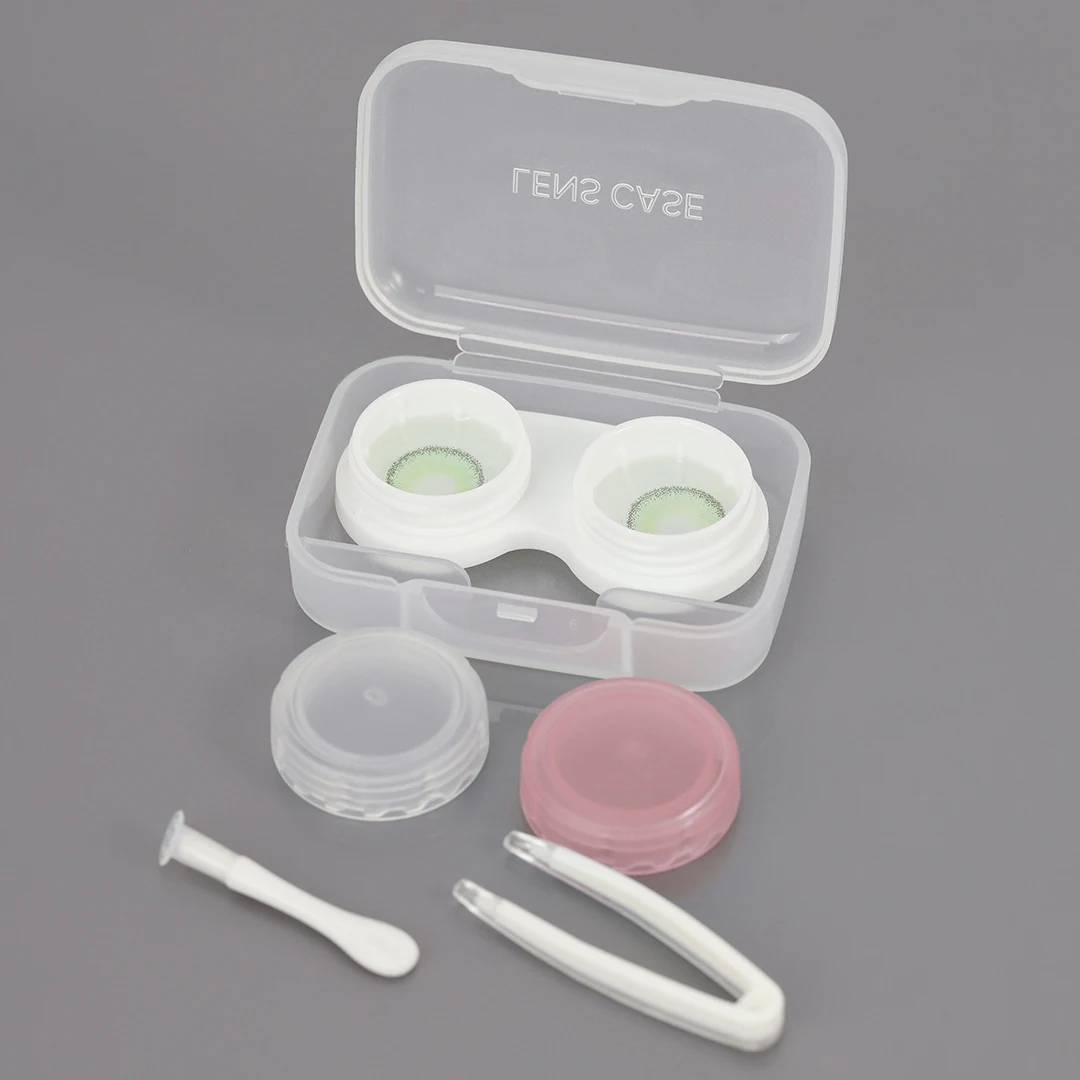 Case for Contact Lenses  TK2013 Contact Lenses Accessories Cute Colored Contact Lens case