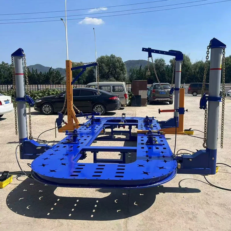 CE Certified Auto Body Repair Equipment Car Bench Chassis Straightener Pulling Machine O Liner Car Frame for Shop Use