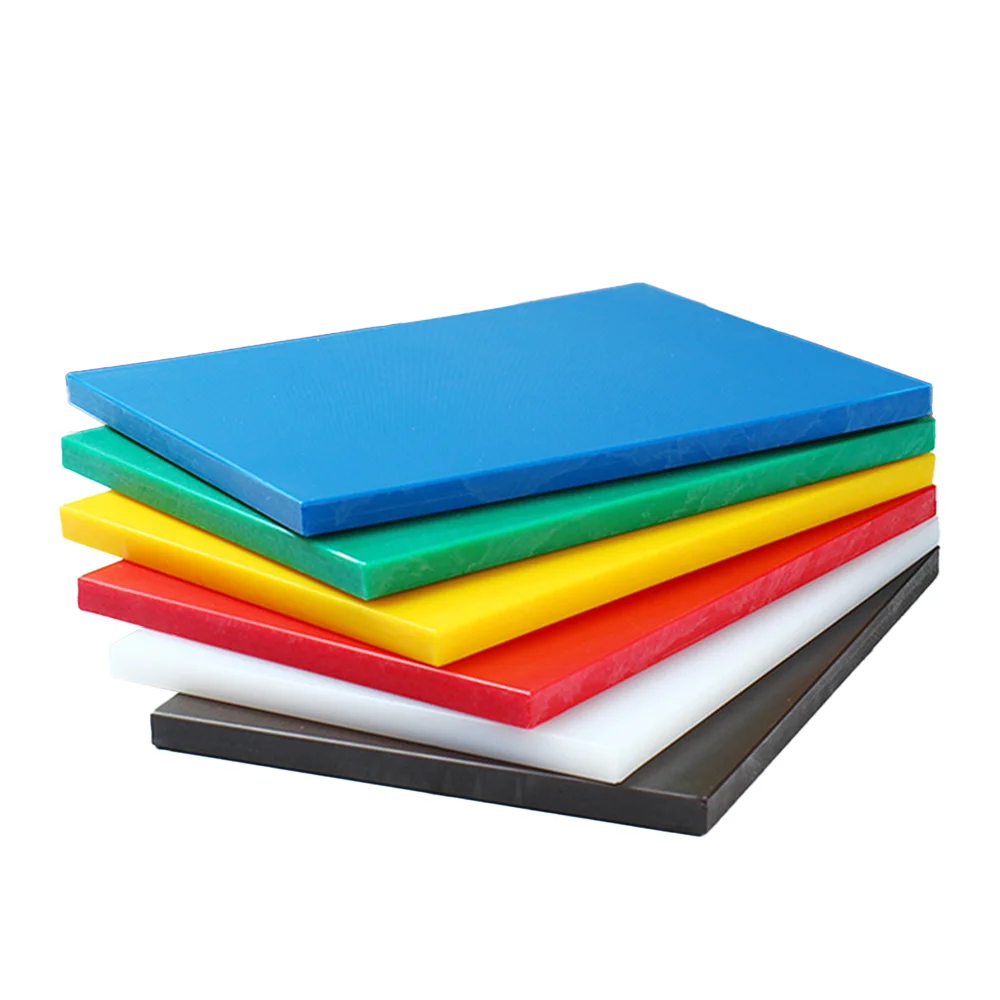 ZSPE Durable Food Grade UHMW Plastic Cutting Board Set HDPE Kitchen Chopping Board