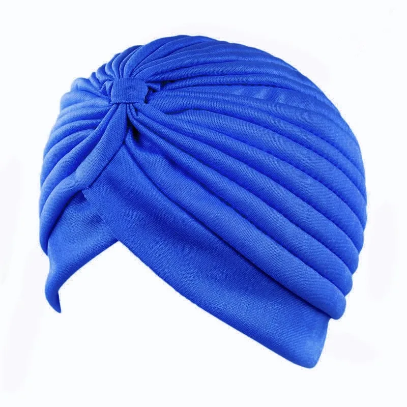 Wholesale Custom Polyester African Turbans Hijabs Accessories for Muslim Women Ethnic Bandanas Sleep Cap Bonnets Outdoor Bonnets