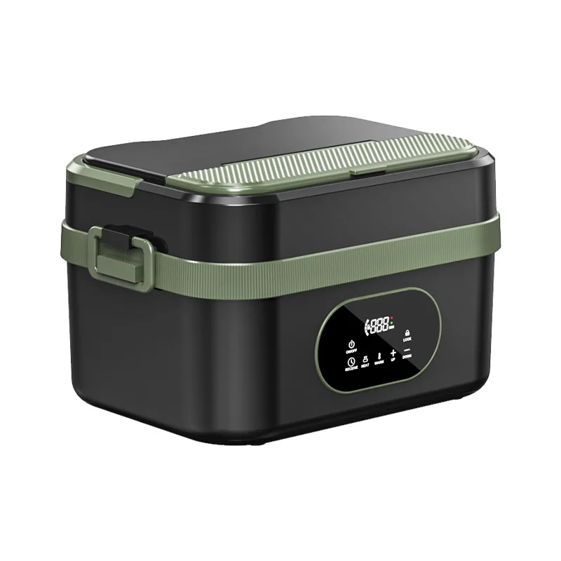 1.5L Capacity USB Rechargeable 18000mAh Portable Wireless Lunch Warmer Box Electric Cordless for Office Travel Car LED Display
