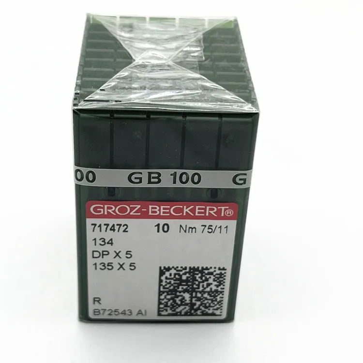 GROZ-BECKERT 134 DP * 5 135*5 Computer Flat Sewing Needle Industrial for Apparel Machine Parts