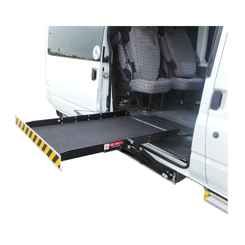 Outdoor Electric Hydraulic Wheelchair Lift for Van Car Wheelchair Vertical Lifting Table for Disabled Elderly Handicapped