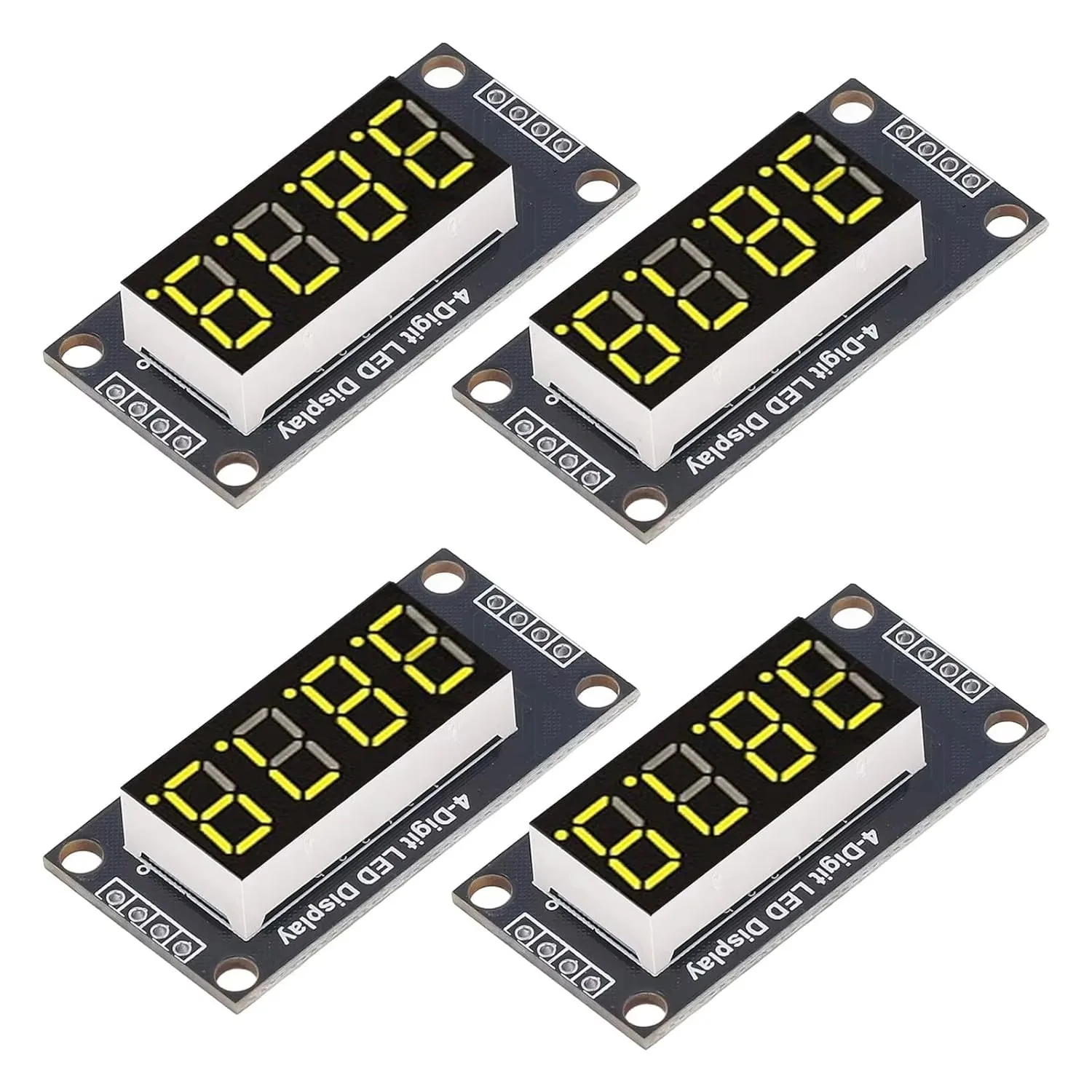 0.2 Inch Mini LED Display Thin 7 Segment SMD Indicator With 4 Digits