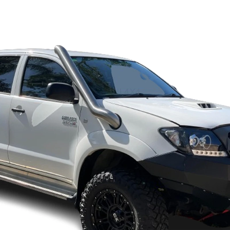 4WD Accessories 4" Stainless Steel Snorkel Kit Suitable for Toyota Hilux Vigo 2005 - 2014