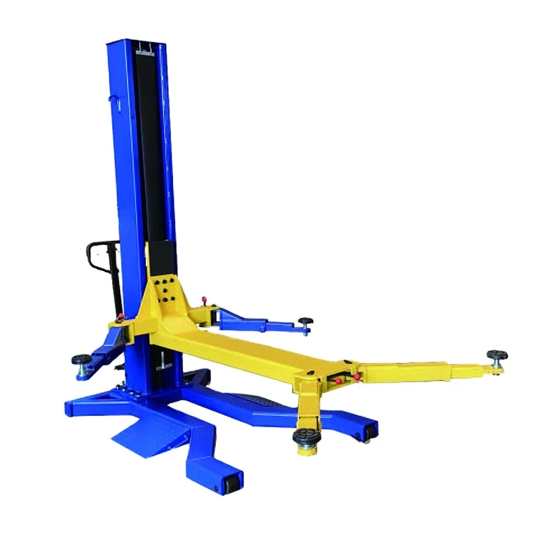 2.5/3T Movable Single Post Hydraulic Lift 1 Post Lift Car Lift Auto Hoist with CE Approved
