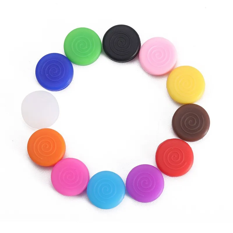 Double-Hole Silicone Eyeglass Ear Hooks with Anti-Slip Sleeves and round Design Durable Eyeglass Ear Clip Parts
