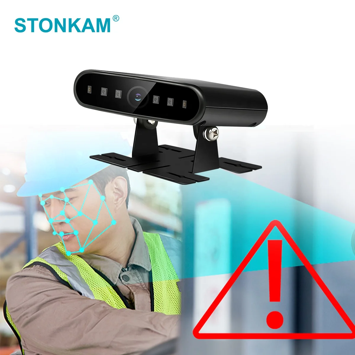 STONKAM DMS Fatigue Driving Calling Distraction Smoking Driver Fatigue Monitoring System for Truck Bus