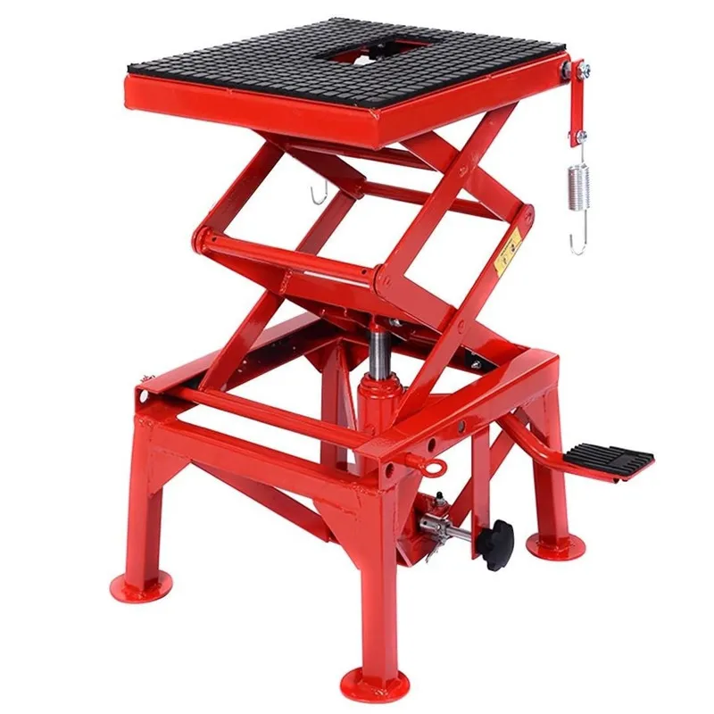 Oem Hydraulic Atv Lift Table 350lbs Motorcycle Scissor Lift Stand Vehicle Equipment
