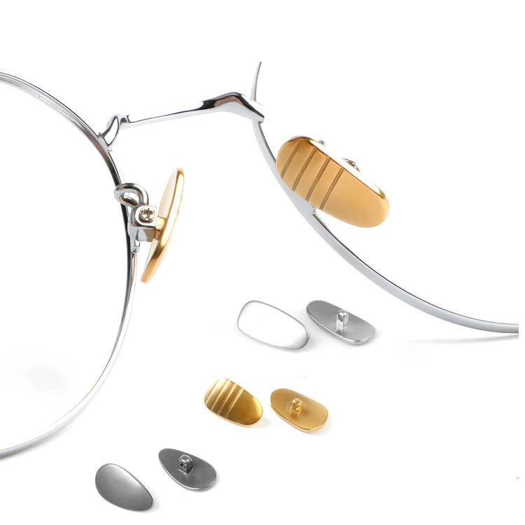 Eyeglasses Accessories  Arms Eyeglasses Parts Wholesale Glasses Nose Pad Titanium