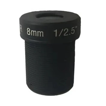 1/2.5 Inch F1.6 5mp 8mm M12  S Mount Cctv Board Lens for Security Cameras