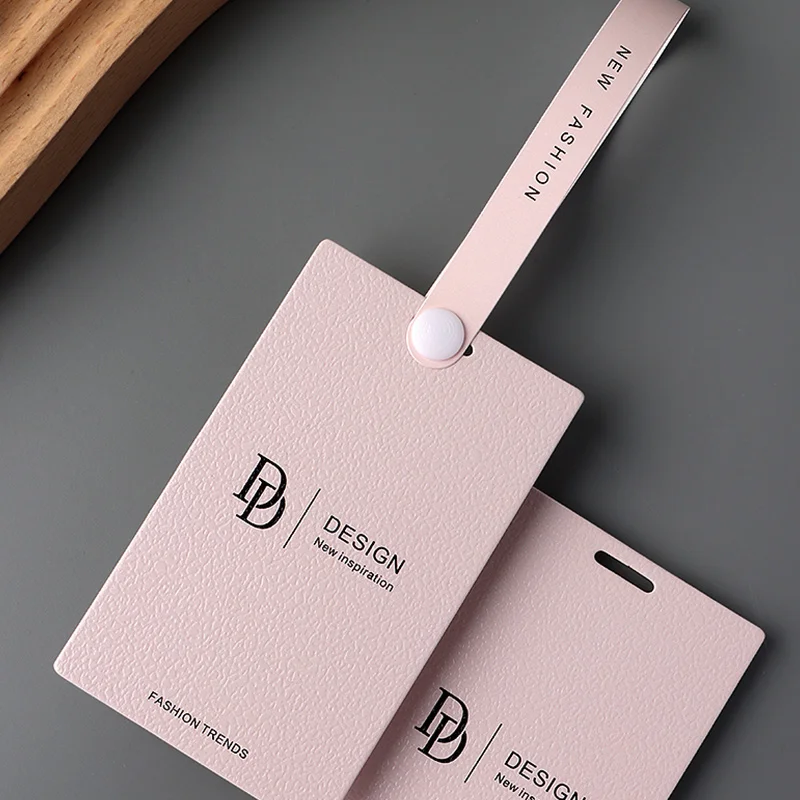 OEM/ODM Customized Clothing Paper Tags Clothing Labels Luxury Label & Apparel Custom Logo hang Tag