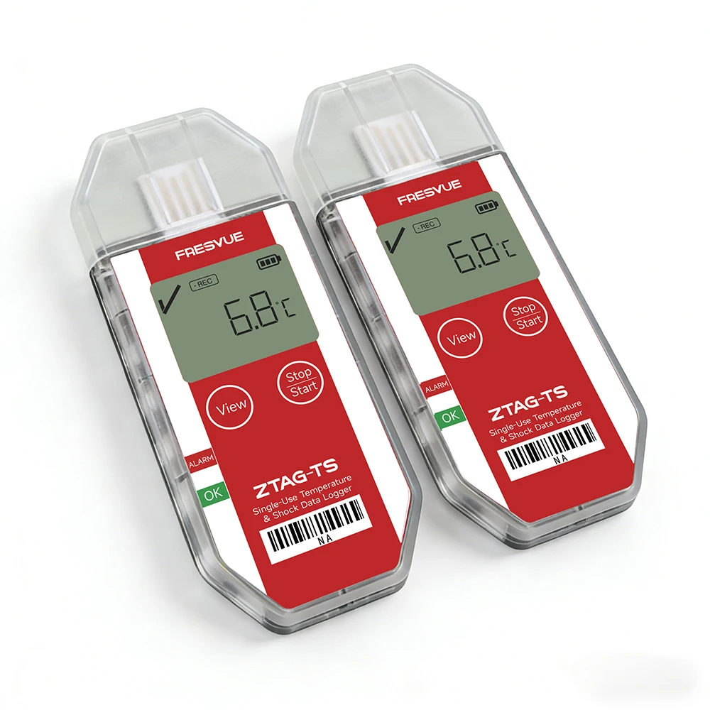 ZTAG-TS Single-use Temperature and Shock Data Logger for High-value Electronics and Sensitive Equipment Monitoring