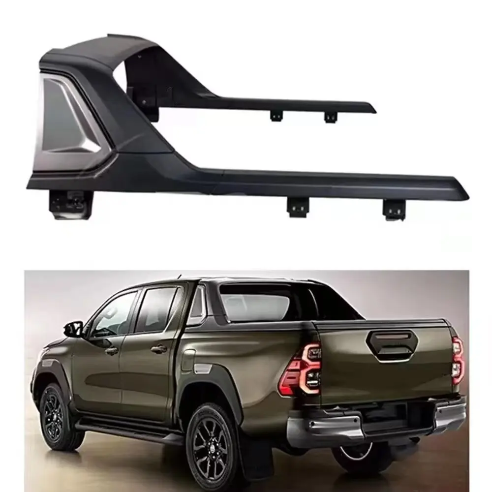 Premium Black Roll Bar for Toyota Hilux - Heavy - Duty Protection for Off - Road Adventures Enhance Off-Road Safety & Style