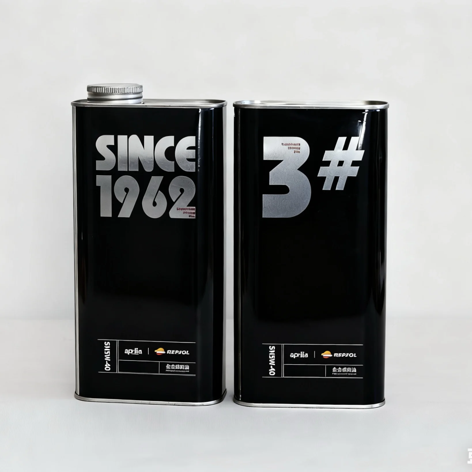 1.2L Thickened Tinplate Can - Sealed Container for Lubricating Oil, Customizable Label, Food-Grade Metal Packaging Can