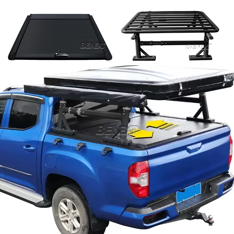 Benext NP300 Amarok Pick up Truck 4X4 Sports Aluminum Alloy Roll Bar with Roof Rack and Easy Installation for for