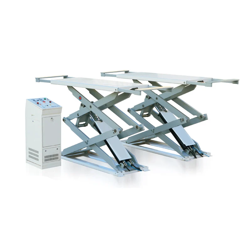 Hydraulic Scissor Lift Car 4 Ton 4000Kg 3.5T Capacity Steel Heavy Duty Mobile Vehicle Lifter Scissor Car Lift