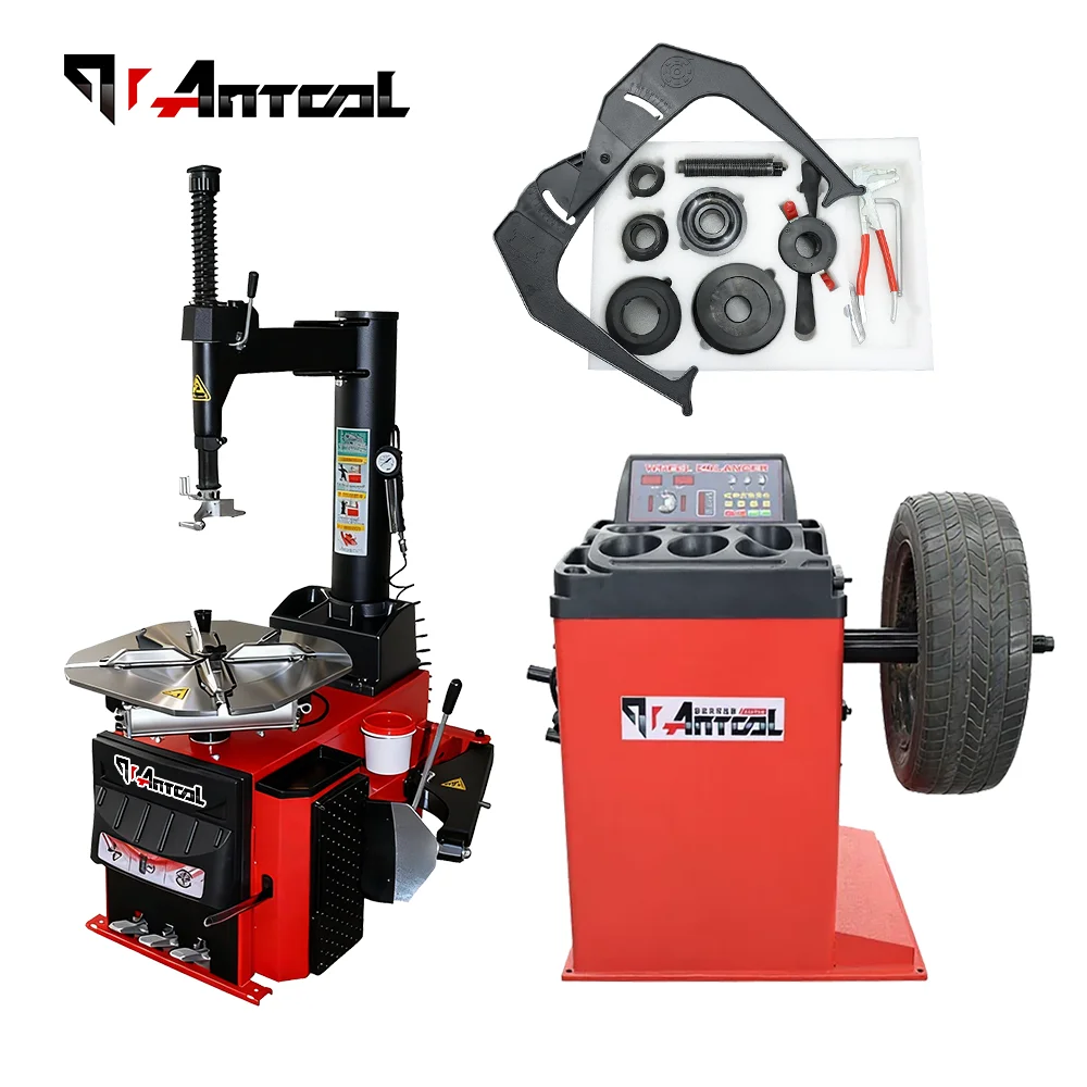 AnTool Ce Certification Oem Manufacture Price Wheel Balancer Tire Changer Machine Combo