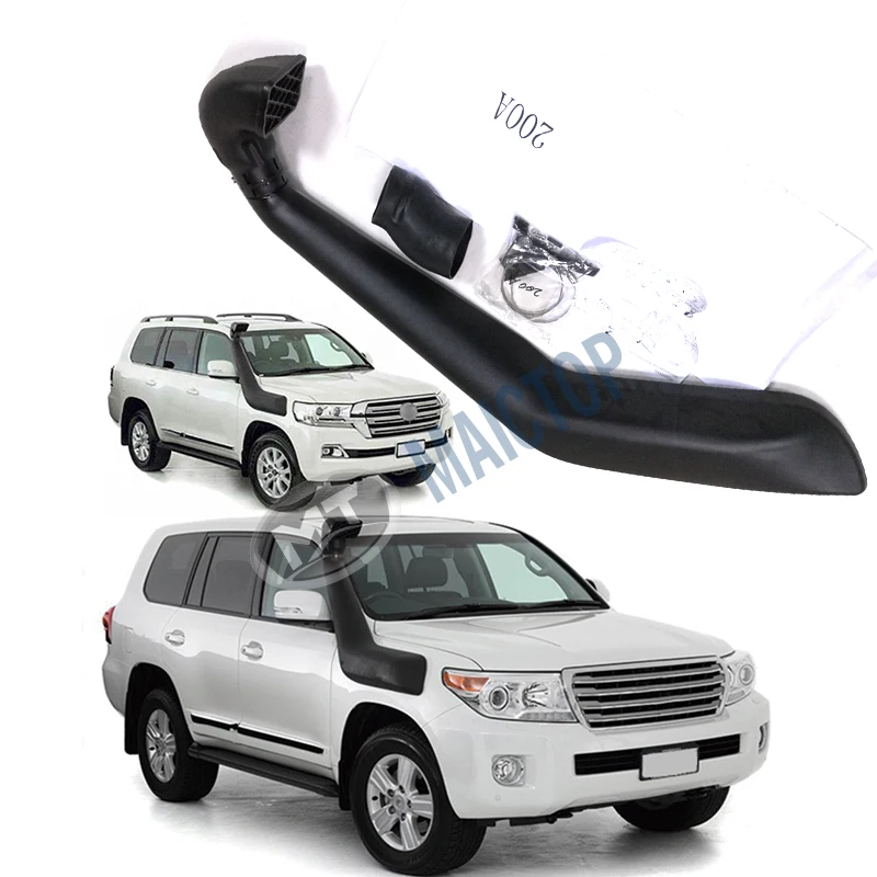 MAICTOP Car Accessories 4x4 Lldpe Air Intake Snorkel Kit Set for Land Cruiser 200 Series Lc200 FJ200 2008-2017