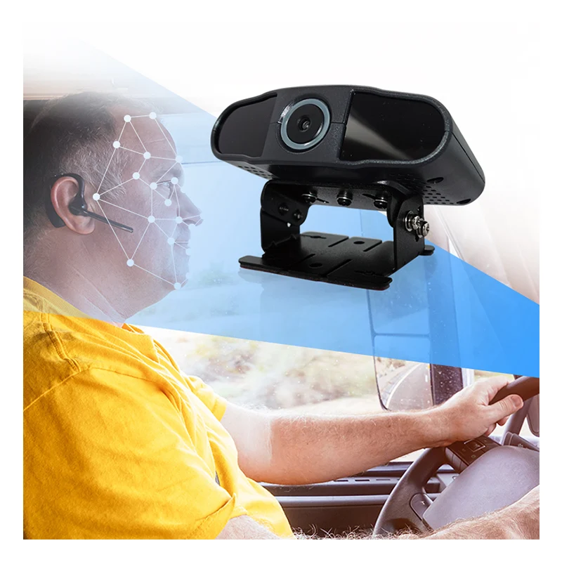 Mcy Anti Sleep Alarm Warning Ai Face Recognition Driver Fatigue Monitor System Dms Camera for Driver Safety