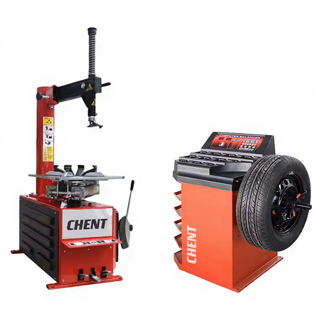 Factory Price Tire Changer & Wheel Balancing Machine Combo Tire Changing Machine and Tire Balancer with CE