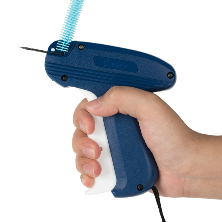 08S Plastic Hang Tag Pistolet Detiquettes Standard Pin Attaching Tag Gun for Garment