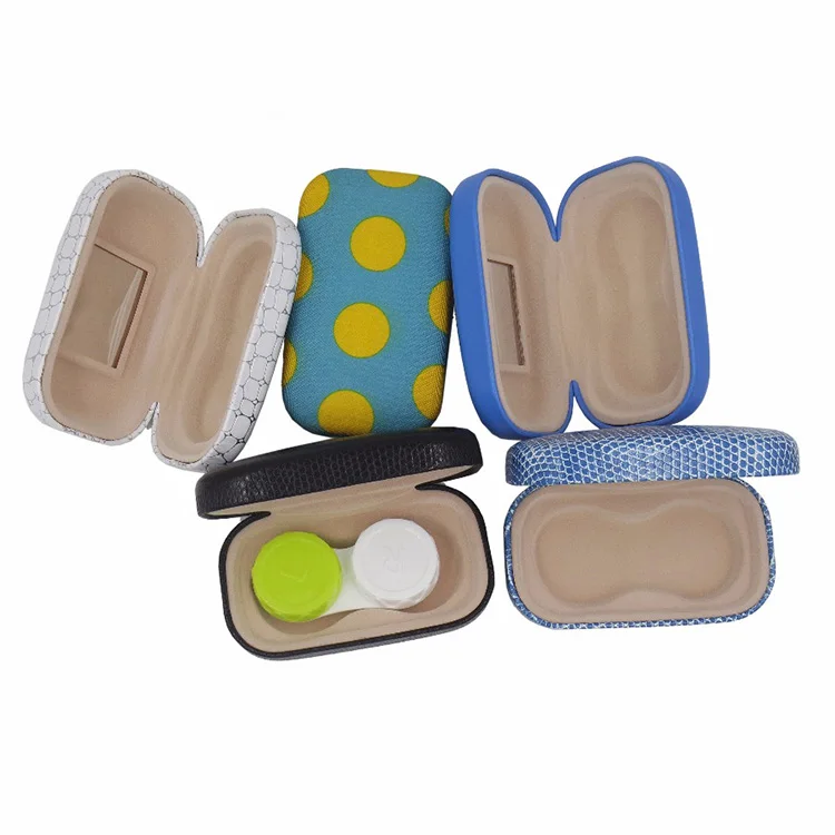 EUGENIA Factory Wholesale Customized Cute Contact Mall Colored Plastic Contact Lenses case