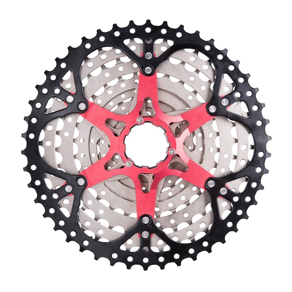 ZTTO 9-Speed Mountain Bicycle Freewheel 11-46T Cassette Flywheel Other Bicycle Accessories
