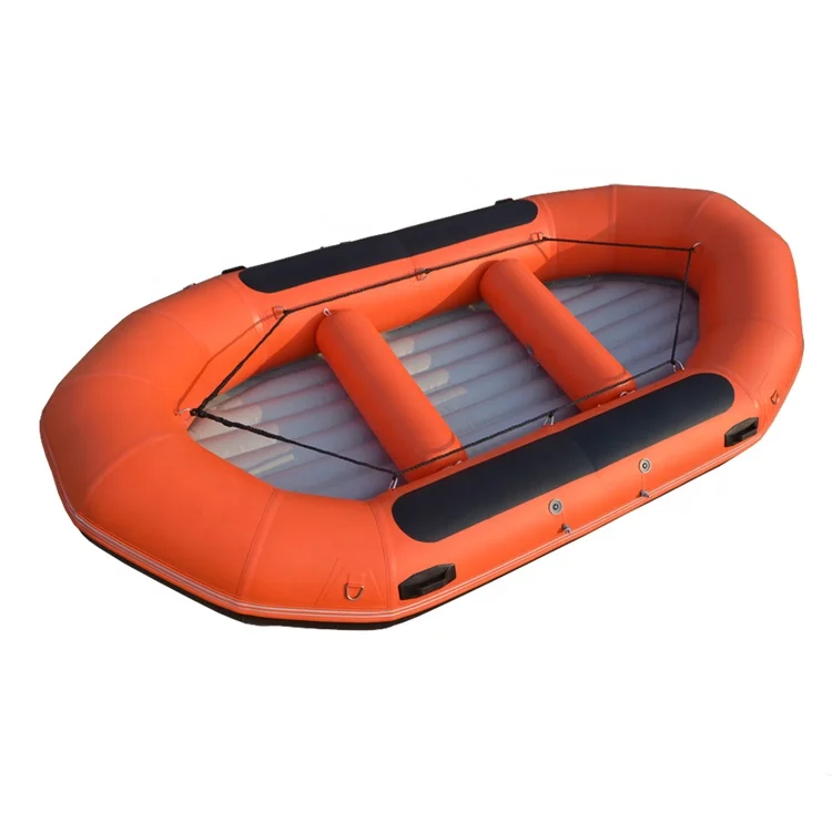 1.8 mm Korea PVC 7 Passengers Life Inflatable River Raft with CE