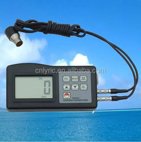 007 ULTRASONIC THICKNESS GAUGE MODEL TM-8812 ULTRASONIC THICKNESS GAUGE