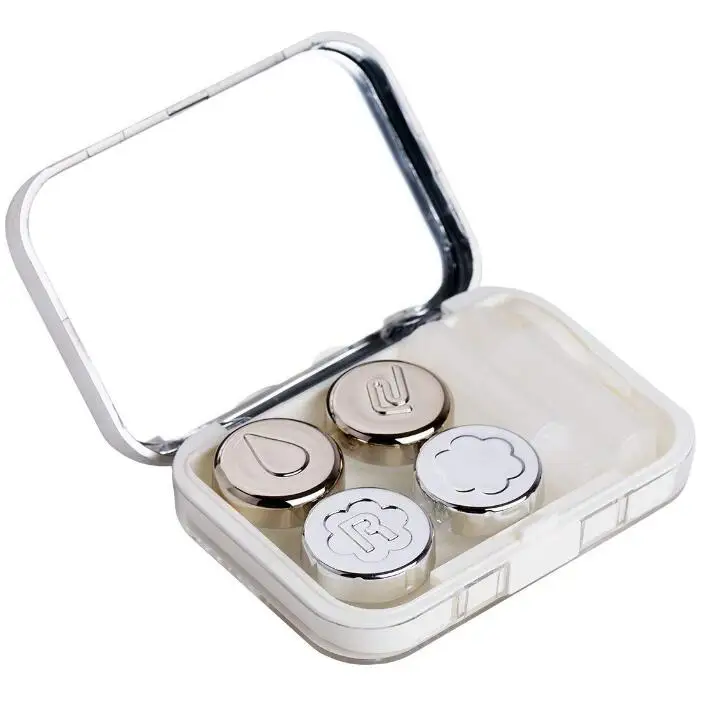 Wholesale Factory OEM Logo Printing OEM Small Leak Proof Contact Lens case