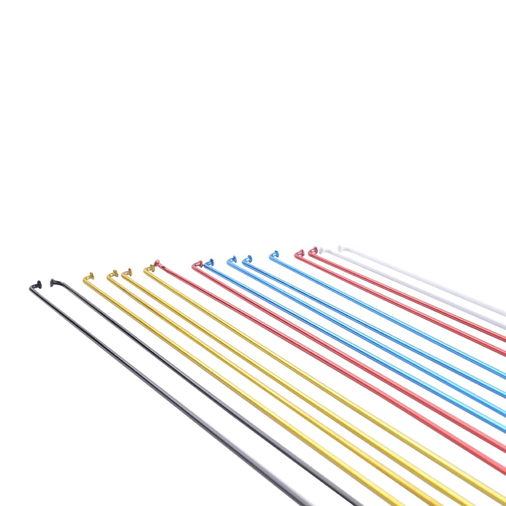 ZTTO MTB Bike Road Bicycle Colourful Spokes With Spoke Nipples