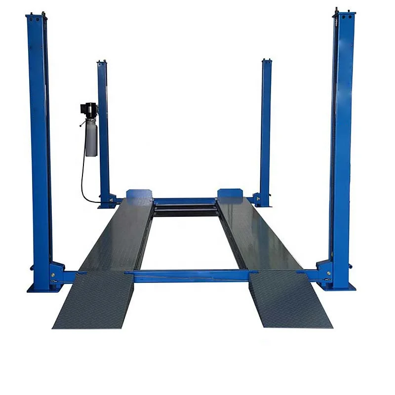 Osate Best Sell 4 Ton 4 Post Parking Lift for 2 Cars Storage