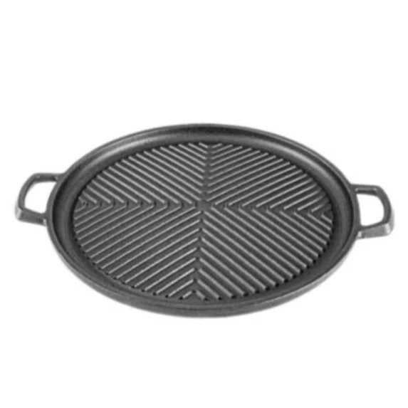 Zunck Professional Cast Iron Pot and Griddle & Grill Pan for Gas Cooker Sustainable & Durable Kitchen Cooking Utensils