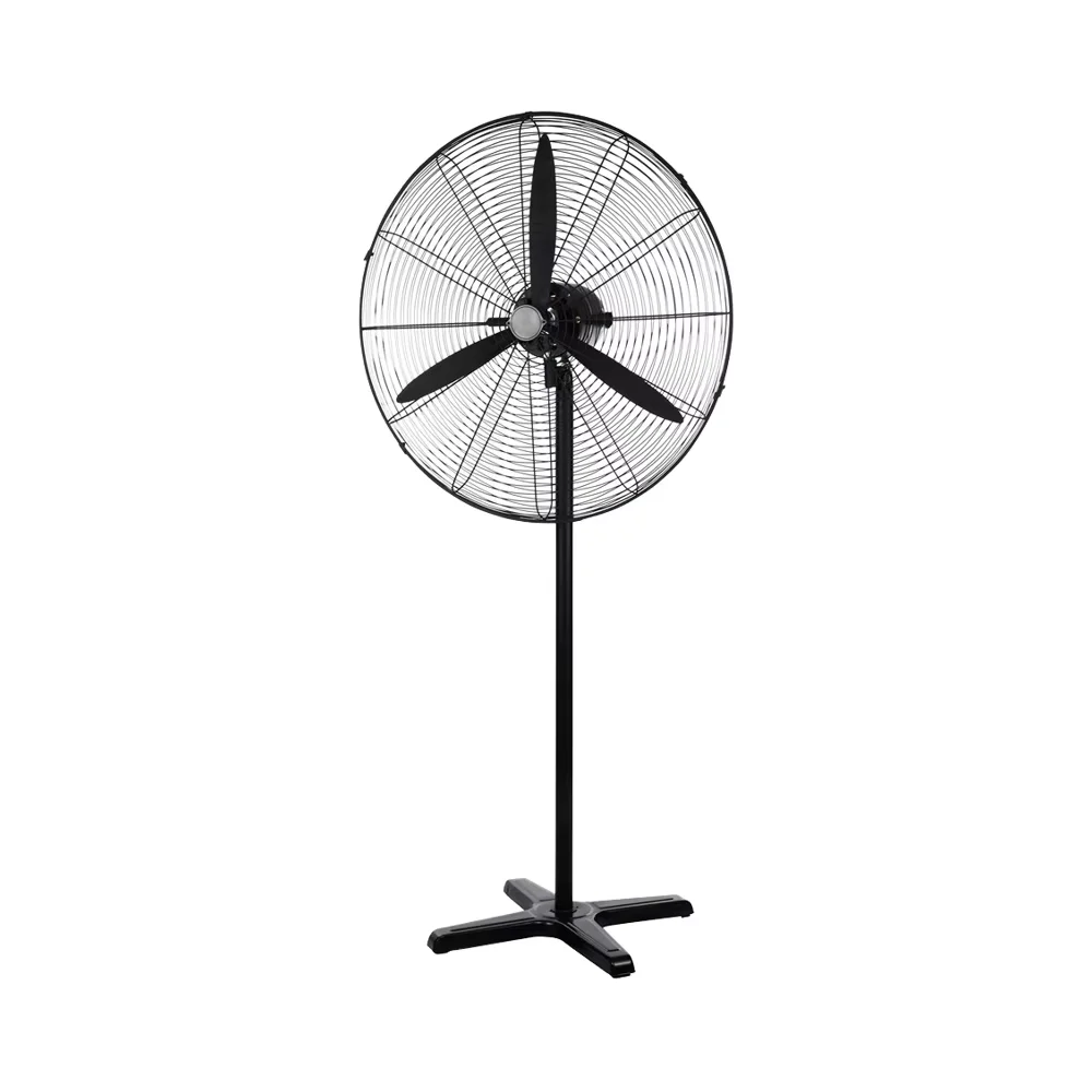 / Industrial 26 Inch Oscillating Floor Fan - Commercial Air Circulator for Hotel/Restaurant/Outdoor Use