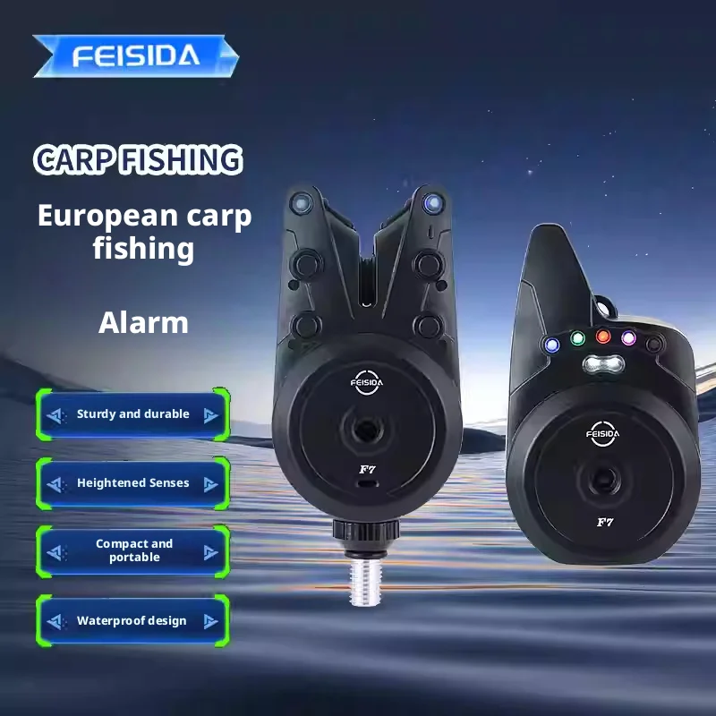 ZHANLAN FEISIDA F7alarm Fishing Hook Indicator Can Receive Signals From a Distance of 500 Meters with Flashing Light and Sound