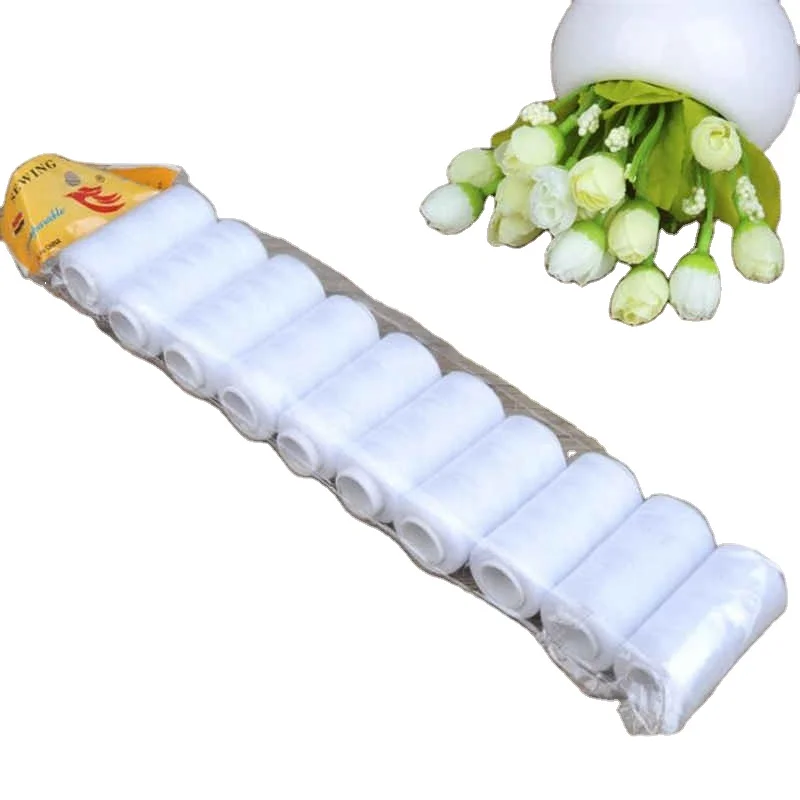 Explosive Polyester Sewing Machine Line High Quality Sewing Thread Machine Embroidery Thread Spool Sewing Supplies