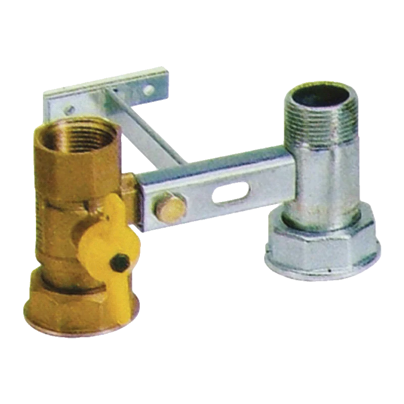 1"1/4 X 1" Gas Meter Shelf with Tap Model G4