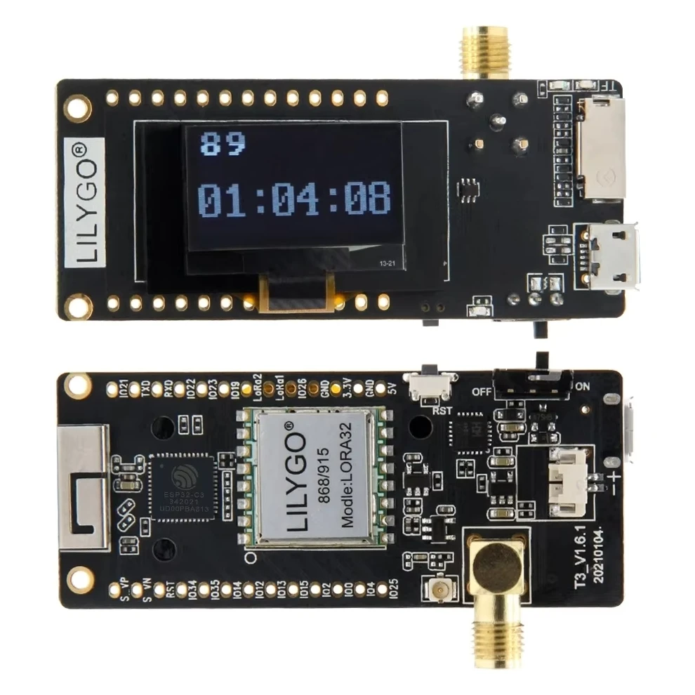 ZYSY )Lora32 V2.1 Esp Oled 0.96 " Wifi Wireless Module Sma