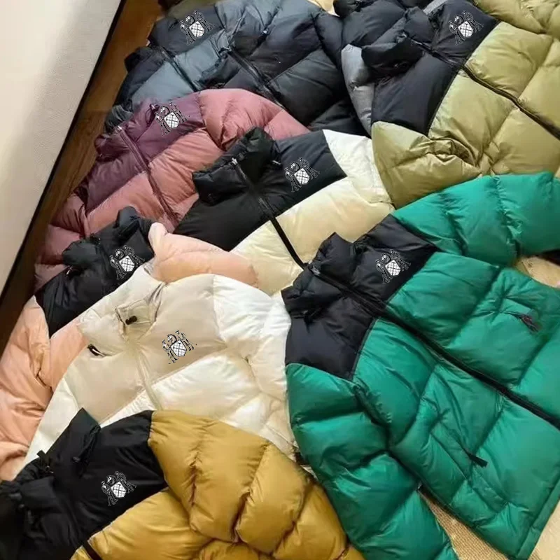 1996 Men's Puffer Jacket Bubble Coat the North With logo Jacket Face Thick Cotton Padded Winter Parka Jacket for Men