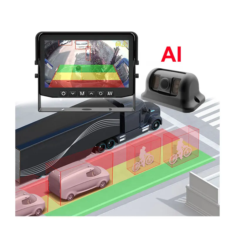 MCY 720P 1080P Side View Overlook AI Camera Blind Spot Information Safety Driving Monitoring Systems