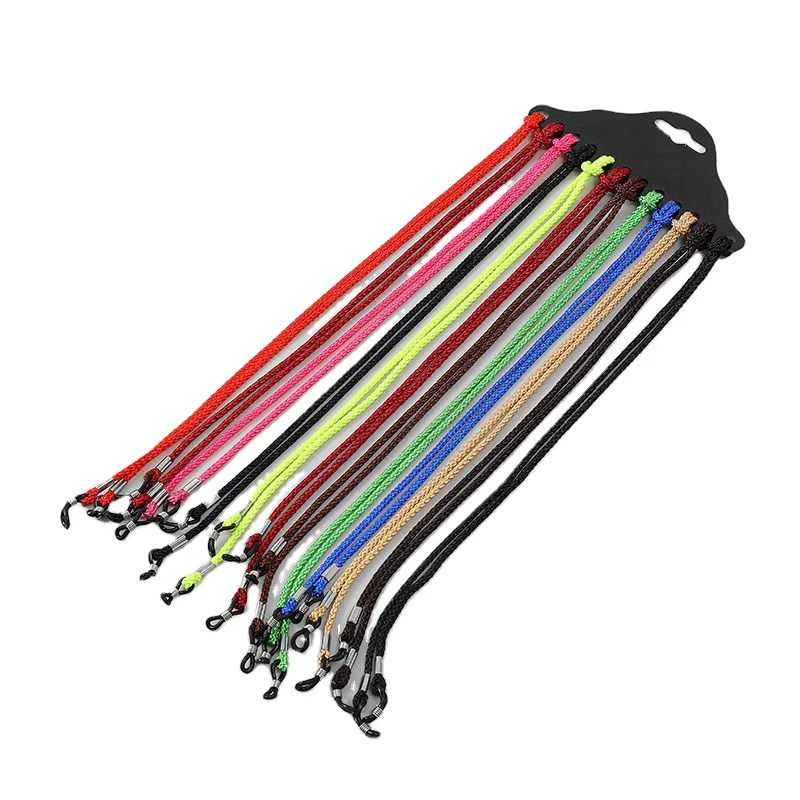 12-Piece Set Nylon Non-Slip Chains for Sunglasses & Reading Glasses Eyeglass Parts
