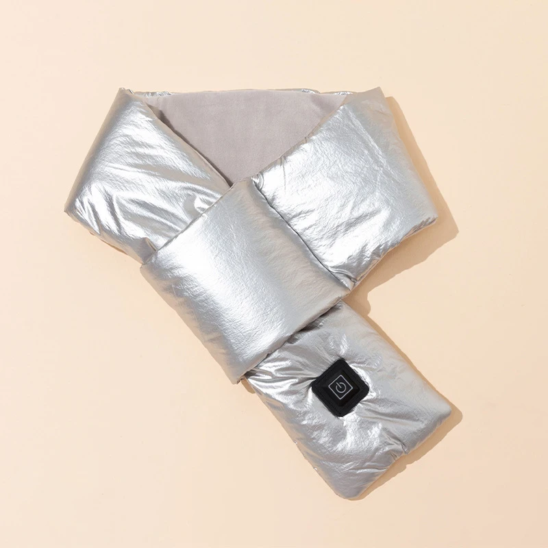 Women's Soft Thermal Heating Scarf for Winter Not Included Battery Traditional Scarves & Shawls