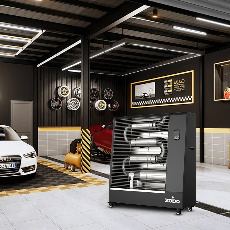 ZOBO China Factory Custom Stainless Steel Used Indoor Outdoor Portable Office Home Infrared Kerosene Diesel Fuel Heater