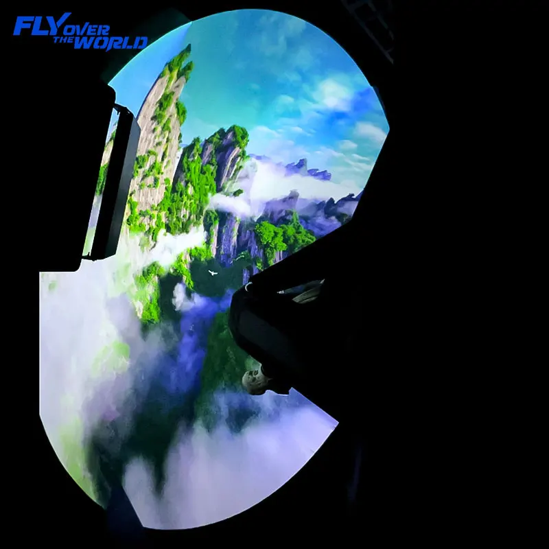 1. Virtual Reality Motion Seat 2. Inner Spherical Screen Dome Theatre 3. Projector Amusement Equipment