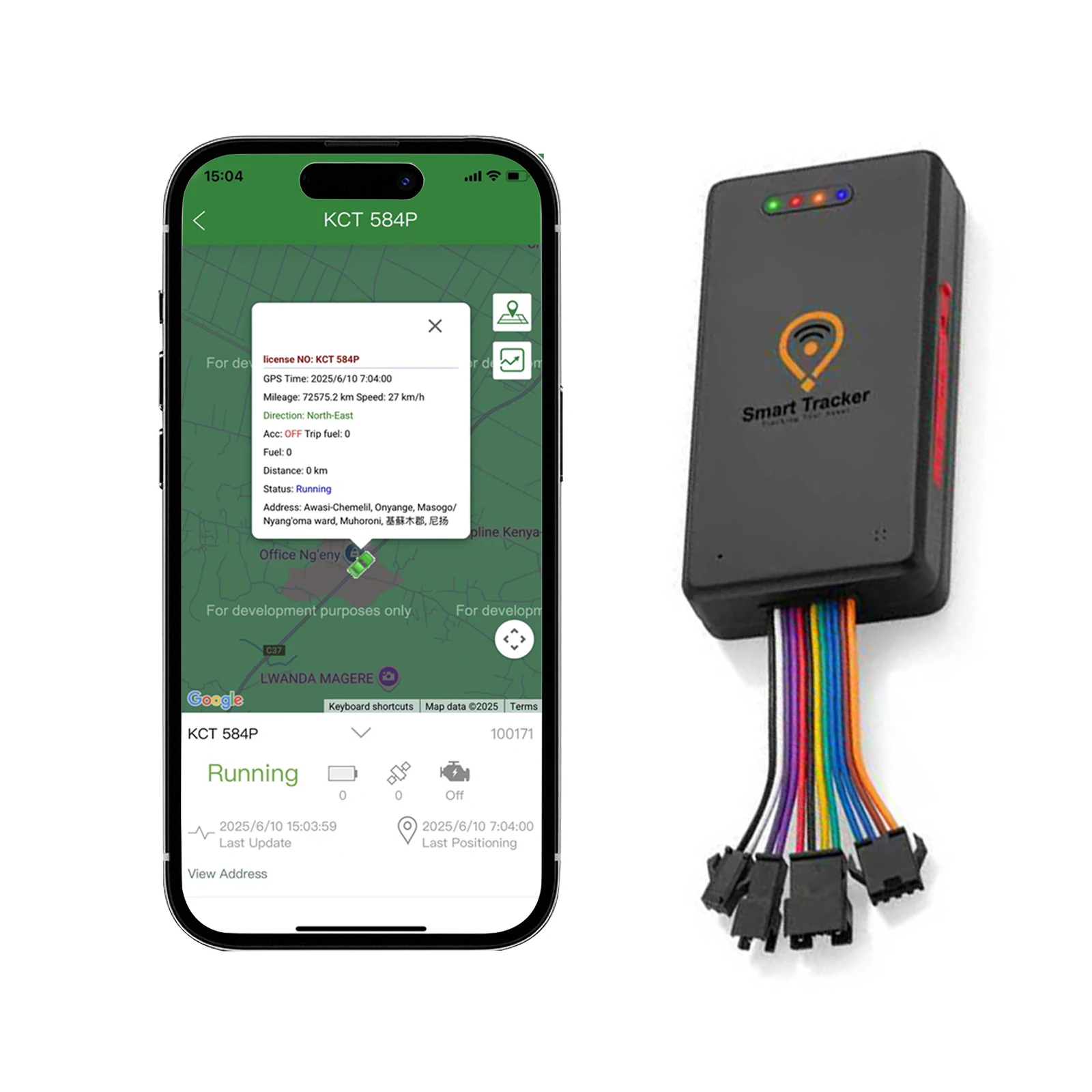 Fleet Management System with Fuel and Temperature Monitoring for Fleet Tracking