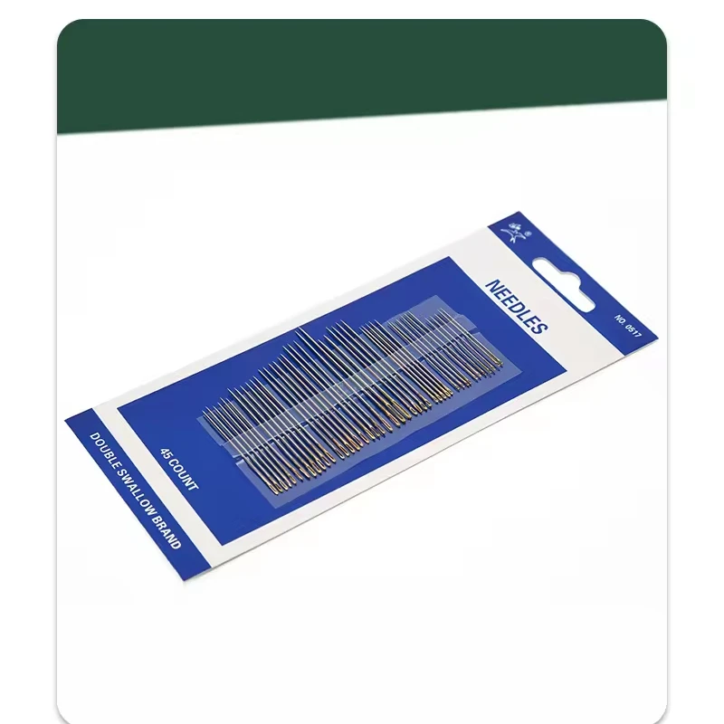 Assorted Wholesale Multi-Function Gold Tail Hand Sewing Needles Embroidery Steel Needle.