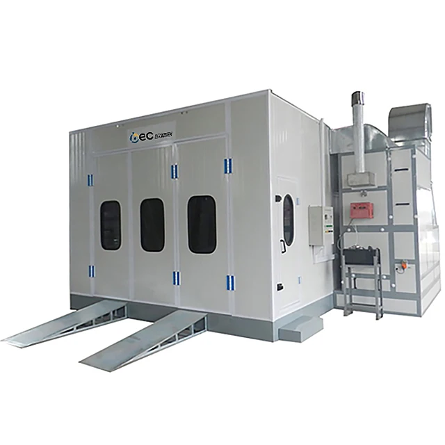 High Quality Industrial Paint Booth for Automotive Refinishing Auto Production Line Equipment on Sale