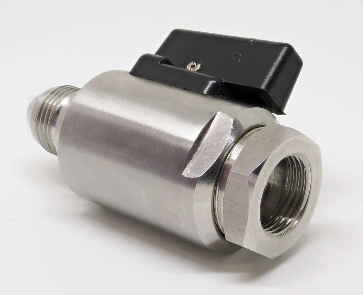 1/4'' 3/8'' 1/2'' BSP Thread Male to Female Mini Ball Valve for Water Air and Oil, SS Mini Ball Valve